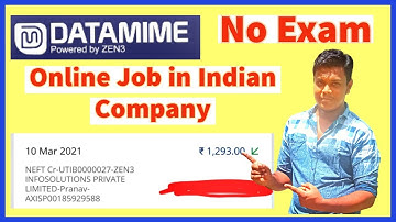 Best part time Online job | How to create account in Datamime | Tamil |EC