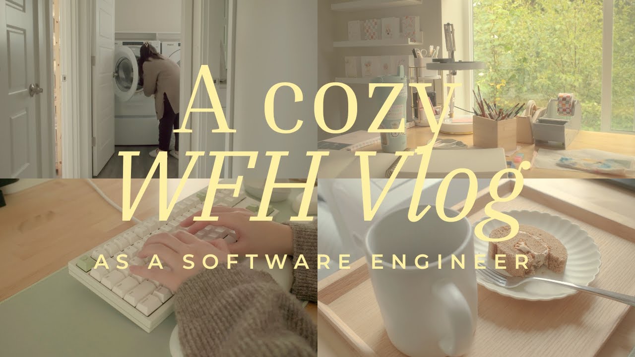 Day in the life of a software engineer | Realistic WFH routine - YouTube