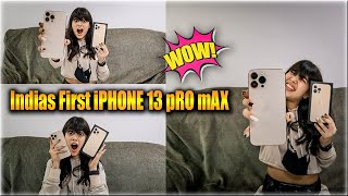 INDIA’S FIRST IPHONE 13 PRO MAX 😱🤩 | RIVA ARORA