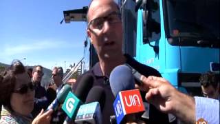 Servicios de emergencias gallegos y portugueses ejecutan un simulacro conjunto de rescate