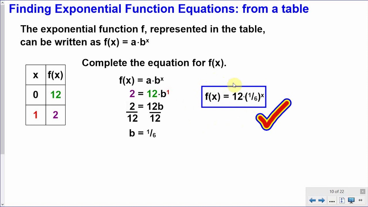 finding-exponential-function-equations-from-a-table-and-graph-youtube