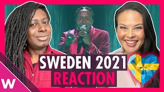 Sweden Eurovision 2021 Reaction | Tusse Voices