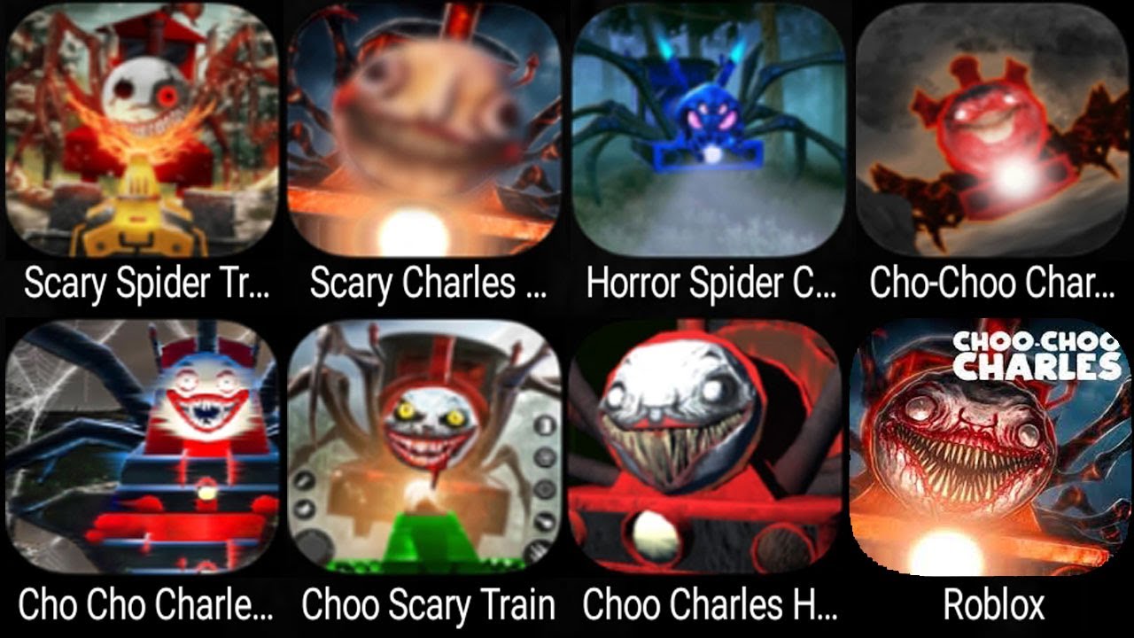 Choo-Choo Charles #jogo #terror #tiktok #twostargames #trem #comboio