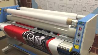 USTECH NEW VT-9600 Professional Cold laminator with Rear take-up