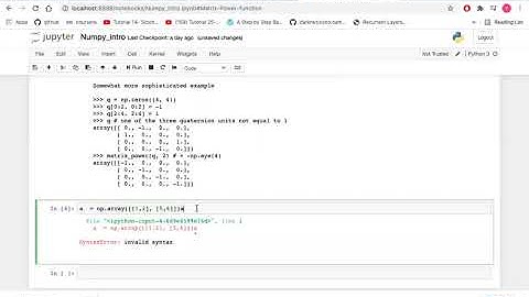 Matrix Power NumPy Python