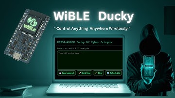 WiBLE DUCKY : Wireless Rubber Ducky for Phones, PCs & IoT Devices | Bluetooth Rubber Ducky |