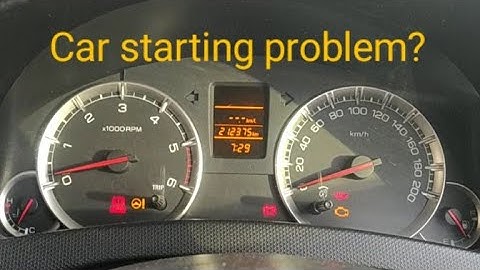 car starting problem||Maruti Suzuki Swift starting problem||Swift starting problem