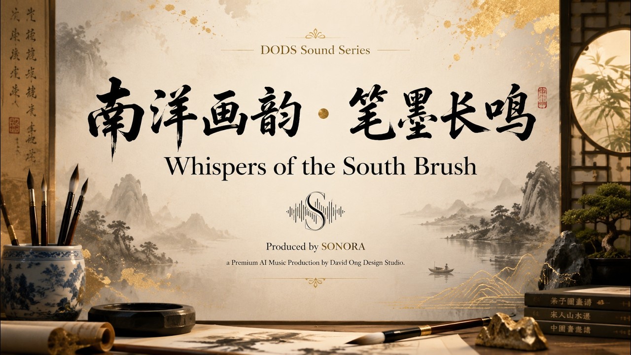 Chinese Painting & Calligraphy Music 南洋画韵・笔墨长鸣| Elegant