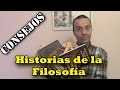 Recomendación de libros de Historia de la Filosofía