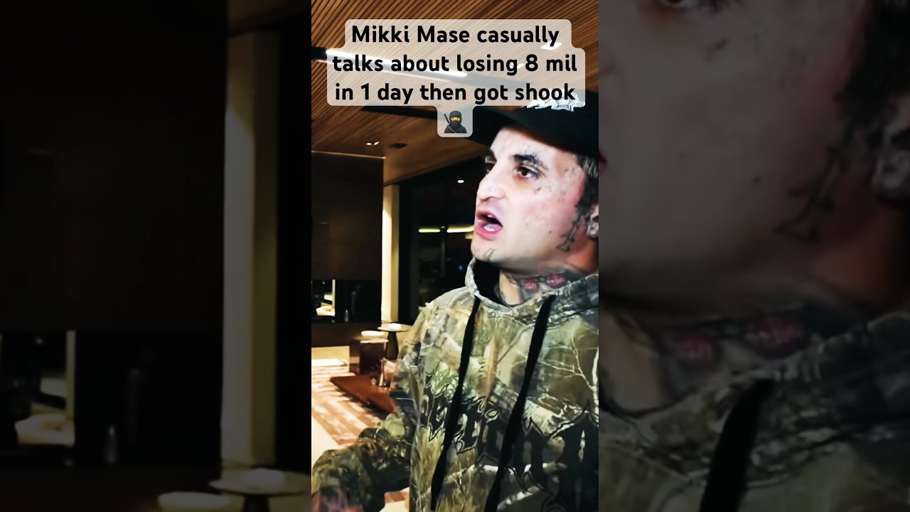 Mikki Mase talks bout losing 8 million in 1 day 
