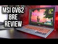 MSI GV62 8RE youtube review thumbnail