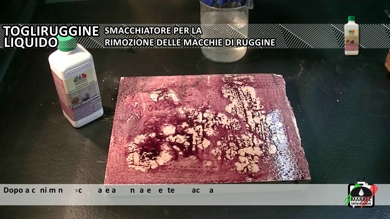 Come rimuovere le macchie di ruggine dovute dai fertilizzanti in ... Come togliere le macchie di ruggine