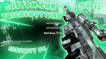 Custom Gun Trickshotting | Serenity V4 (8 Shots)