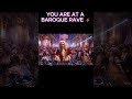 You Are At A Baroque Rave ⚡ #classicaltechno #electronicmusic #vivaldi #melodictechno