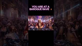 You Are At A Baroque Rave ⚡ #classicaltechno #electronicmusic #vivaldi #melodictechno