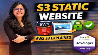 Amazon S3 Static Website Hosting Explained | AWS Developer Associate Exam Guide