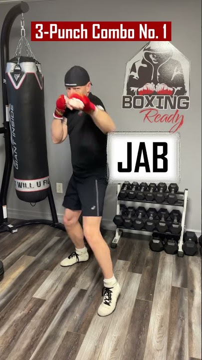 Jab - Jab - Cross | 3-Punch Combo no 1 |  Beginner Boxing Combo