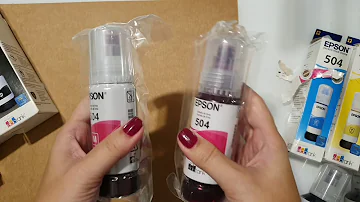 Como descobrir se a tinta Epson é original?