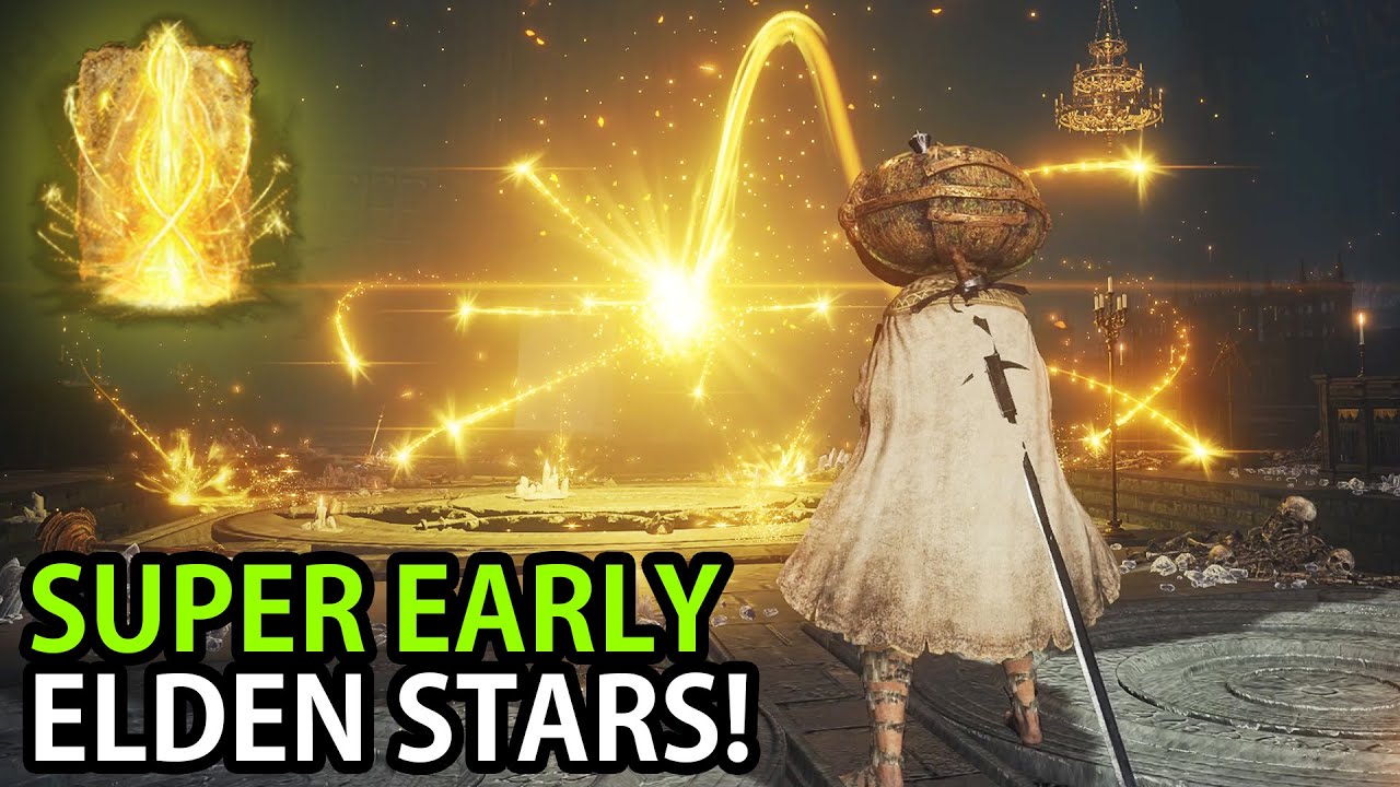 ELDEN RING SUPER EARLY ELDEN STARS LEGENDARY INCANTATION ACCESS VIA
