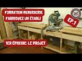 Je fabrique mon banc de scie 1er pisode formation menuiserie