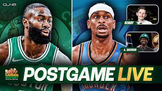 Garden Report: Celtics vs Thunder Postgame Show on CLNS Media - Celtics Lose Nail-Biter in OKC