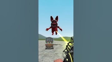 Monster smile cat & Monster bunny Zoonomaly  Lockup in Big Garbage #nextbots #zoonomaly #gmod