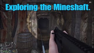 GTA V - Exploring the Mineshaft.