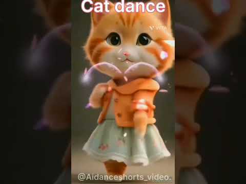 Cute Cat dance #shorts #cat #dance #bollywoodsongs #ai #aidance shorts_video.#trending