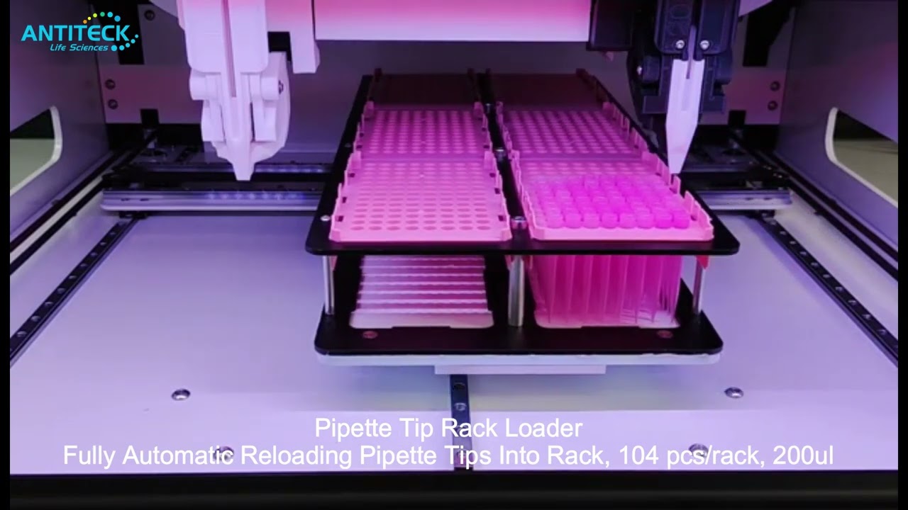 Pipette Tip Rack Loader - TIPLOADER For Pipette Tip Reload Into Empty Rack - Pipette Tip Loader