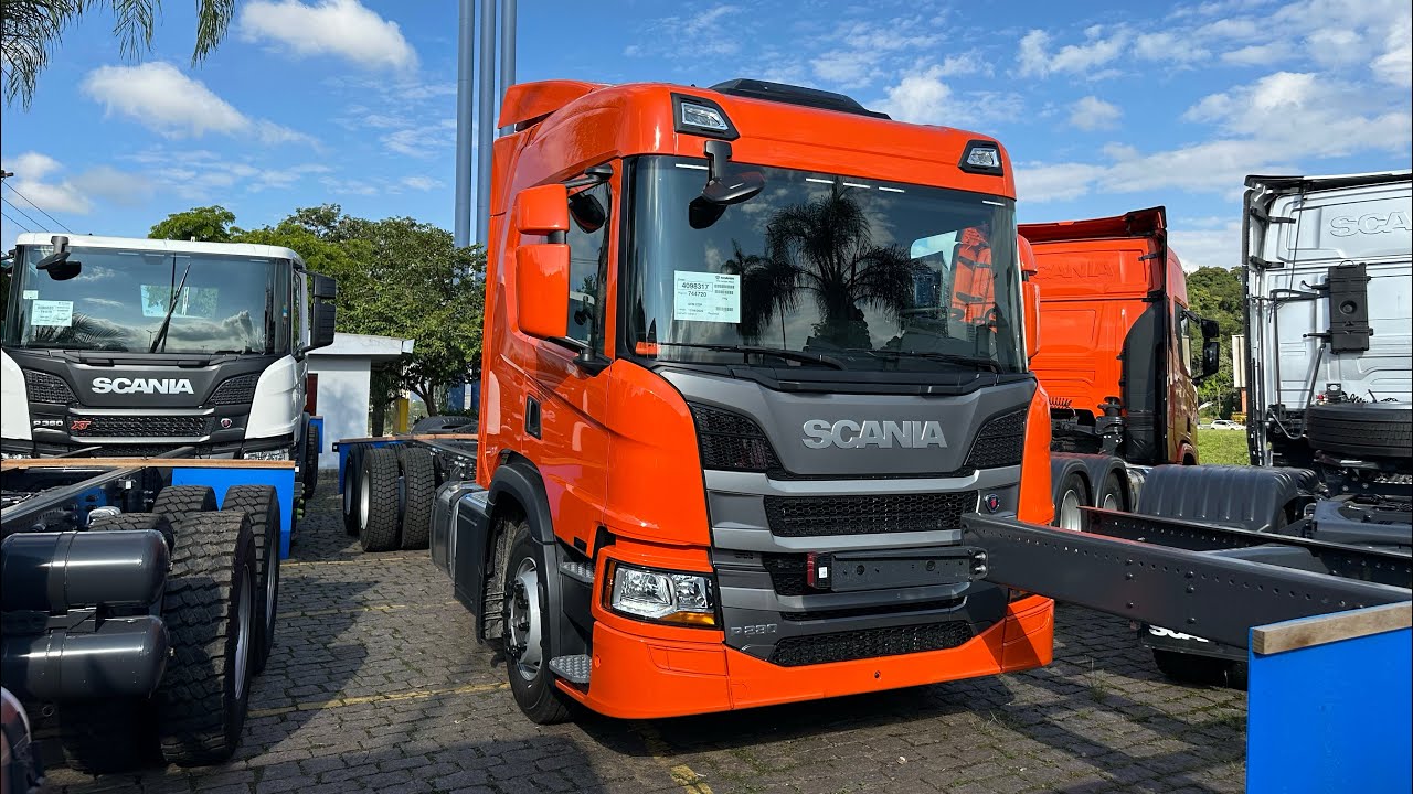 CHEGOU MAIS UM SCANIA 280 TRUCADO MOTOR 7 LITROS