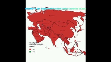 Trying to get subscribers from every country in asia! #orcas #countries #countryflags #countries