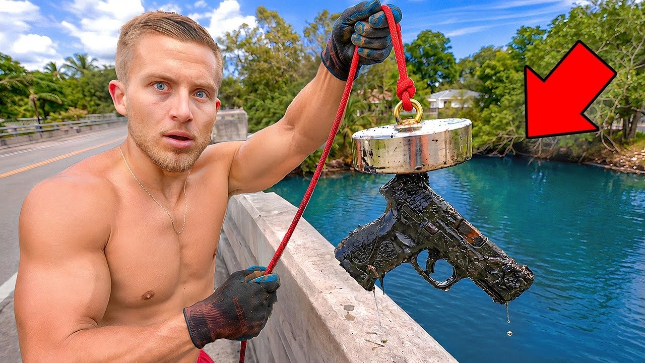 Magnet Fishing Gone CRAZY 