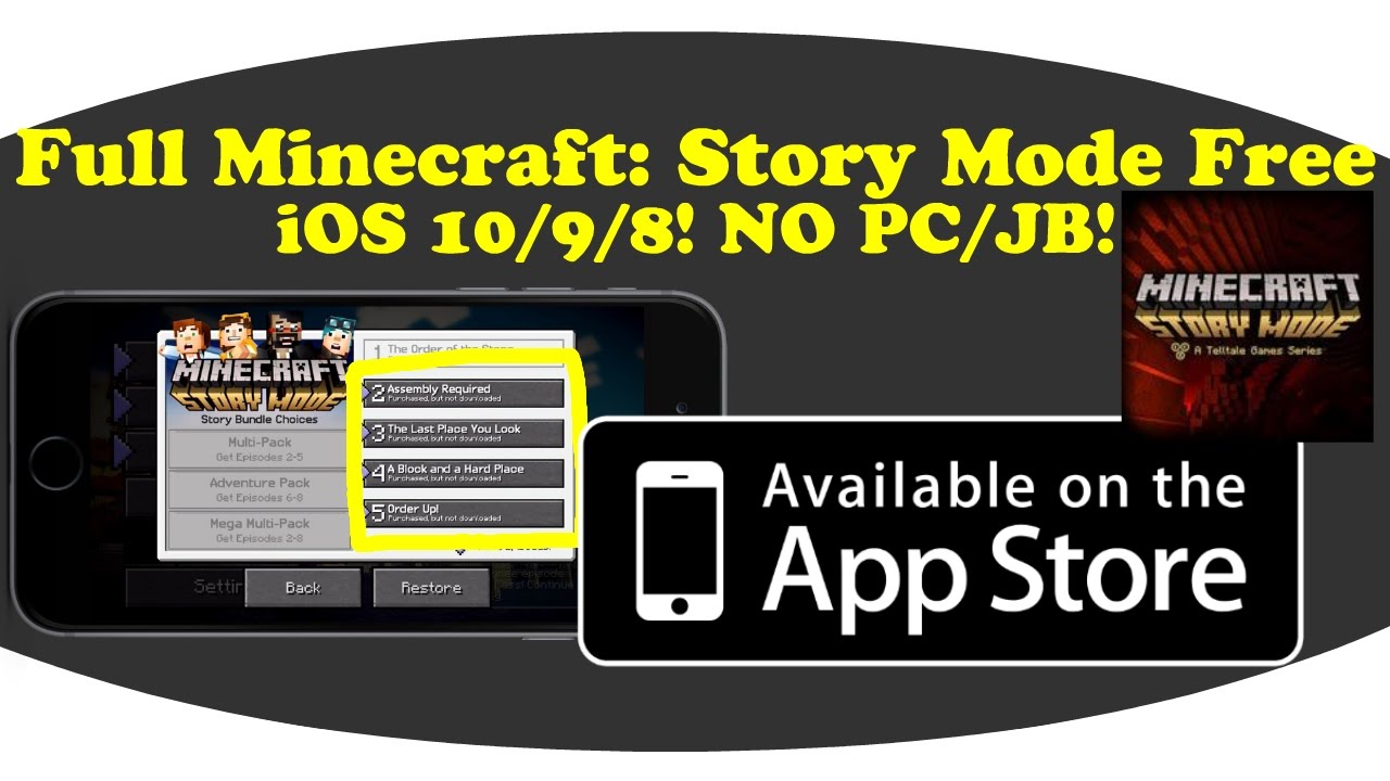 how to get minecraft story mode on pc google doc｜TikTok Search