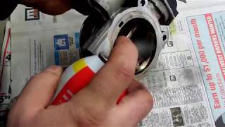 Cleaning a 2010 V6 Terrain s throttle body
