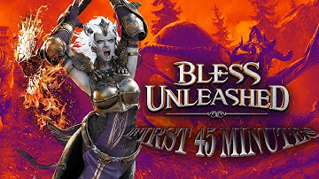 First 45 Minutes of Bless Unleashed on Console! (Xbox Gameplay)