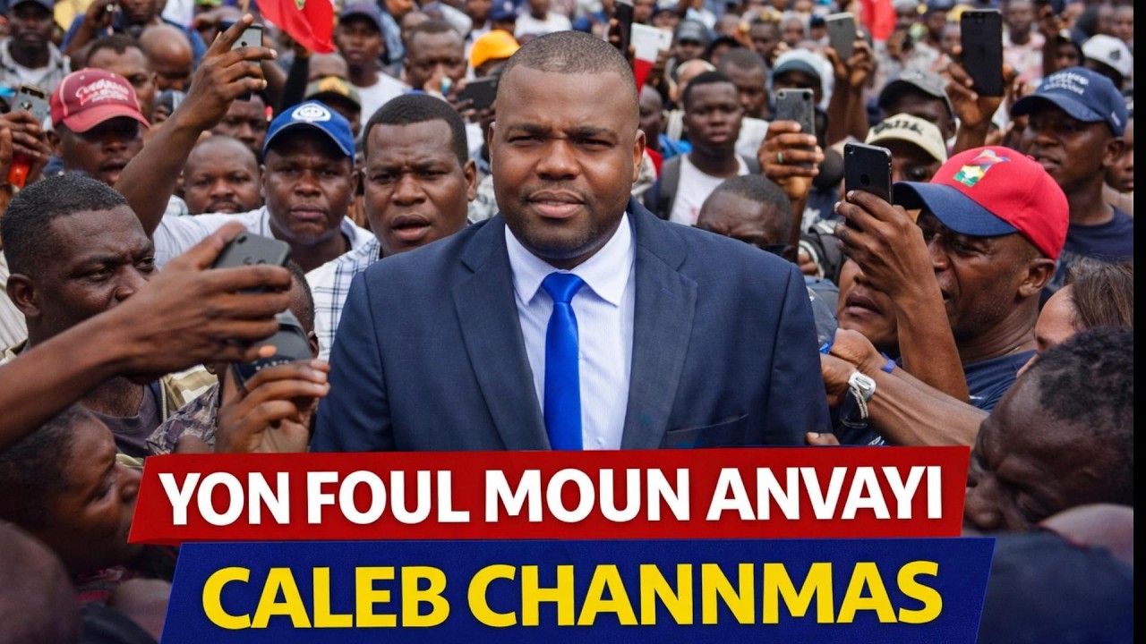 MENM CALEB PAT PANSE SA..YON FOUL MOUN DEBAKE SOU LI CHANNMAS..MEN VIDEO A/Esdras