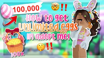 *SECRET* Tips To Get EASTER EGGS in Adopt Me! 🤯 *NEW ADOPT ME UPDATE*