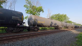 [4K] CSX M406 Ethanol Train Slow Rollin Through South Plainfield, NJ- Engine 275 leading 3198