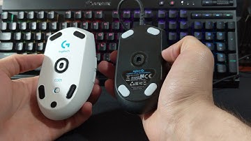Logitech G305 vs Logitech G Pro Comparison - Clicks, Mouse Feet, Shape, Glide