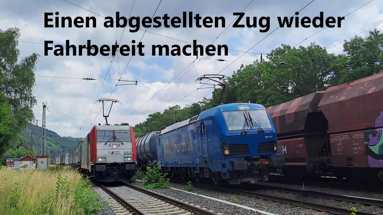 Abgestellten Zug weiter fahren (Bremsprobe) - Mehr Vorbereitung als Fahren! | Lokführeralltag #30