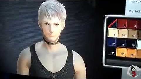 E3 2010 - FFXIV Character Creation