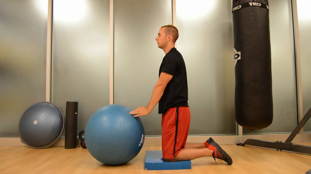 Exercise Ball Rollout - YouTube