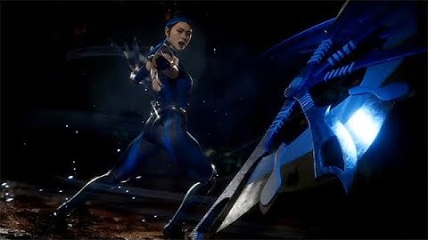 Damaging, Easy Corner Combos w/ Kitana Kahn - Training Mode MK11