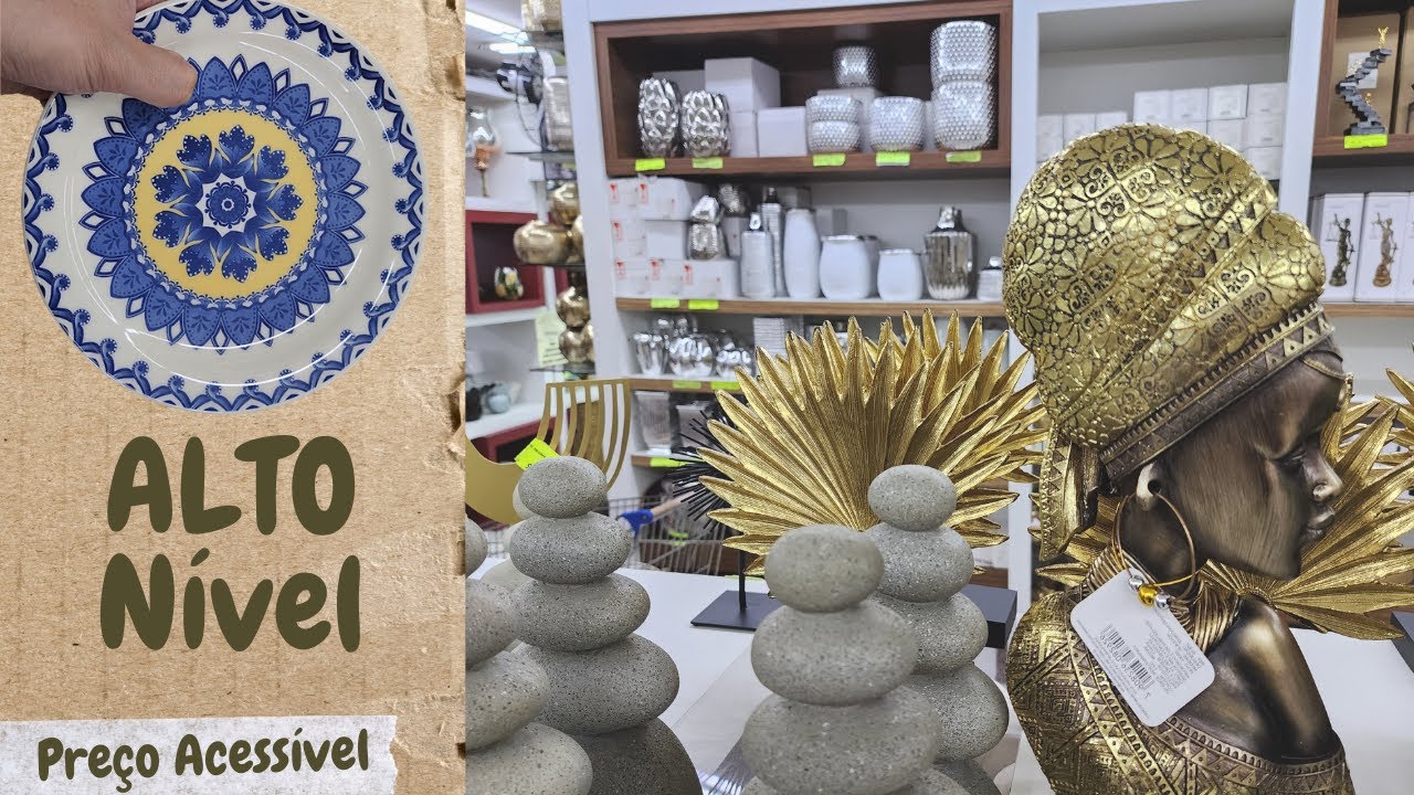 DECORAÇÃO E UTILIDADES   Bela loja com diversos itens ACHADOS INCRÍVEIS