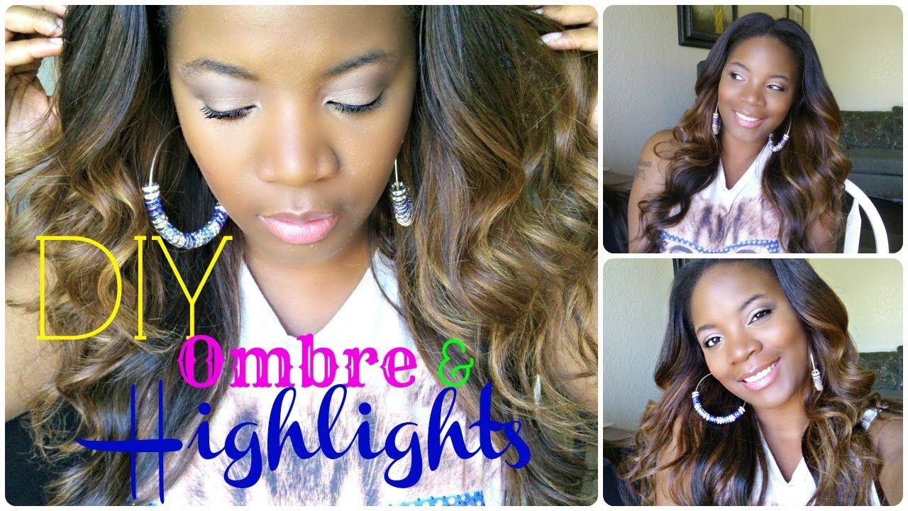 Diy Balayage Kit At Home / HOW TO DIY OMBRE BALAYAGE HAIR EXTENSIONS AT