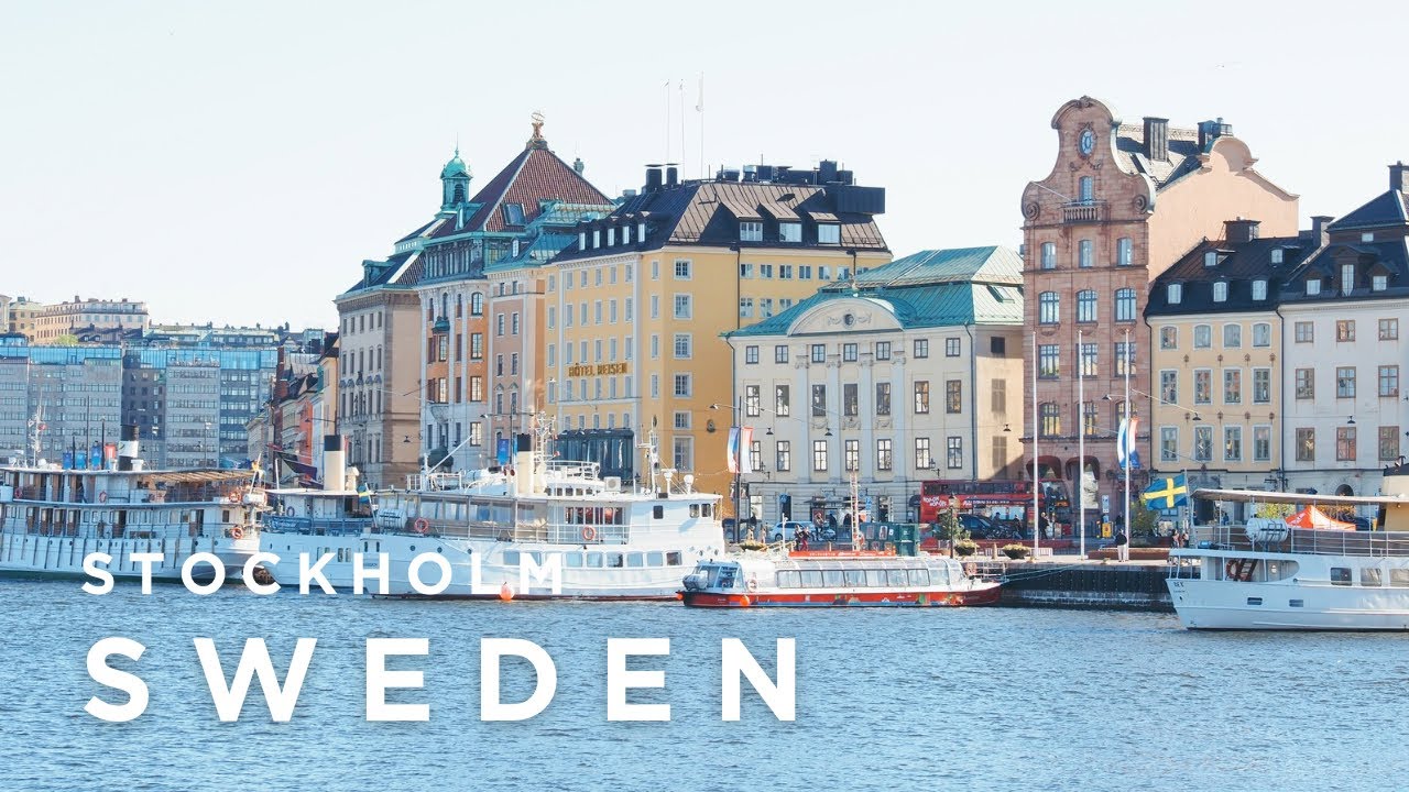 【スウェーデンVLOG】ストックホルム３泊４日のひとり旅｜北欧の水の都、魔女の宅急便の世界に浸る初夏の街歩き｜Stockholm