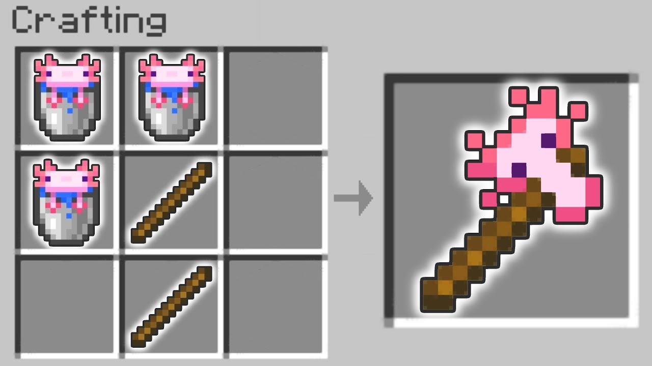 ウーパールーパーでオノを作りました マイクラ Shorts マイクラ動画まとめ