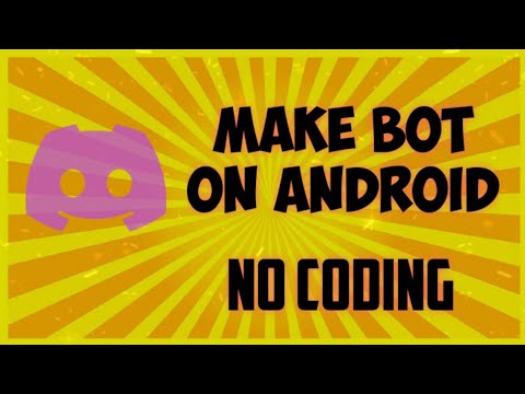 Make bot on android by bdfd script || No coding required