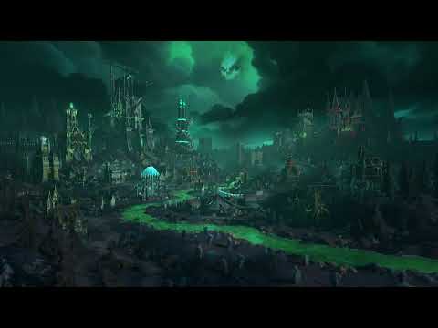 Necropolis Town Screen (Animated) - Heroes of Might and Magic Olden Era