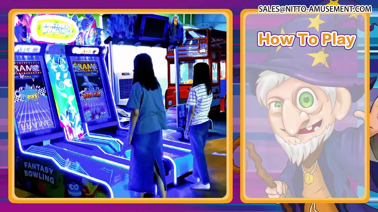 Nitto Fun Nitto Fun's New Game Fantasy Bowling Min - YouTube
